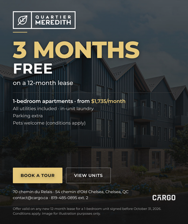 3 months free on a 12-month lease – 1-bedroom apartments from $1,735/month. Offer valid on any new 12-month lease signed before October 31, 2026.